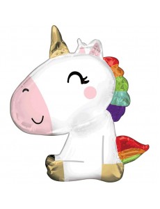 Balão Unicórnio Sentado